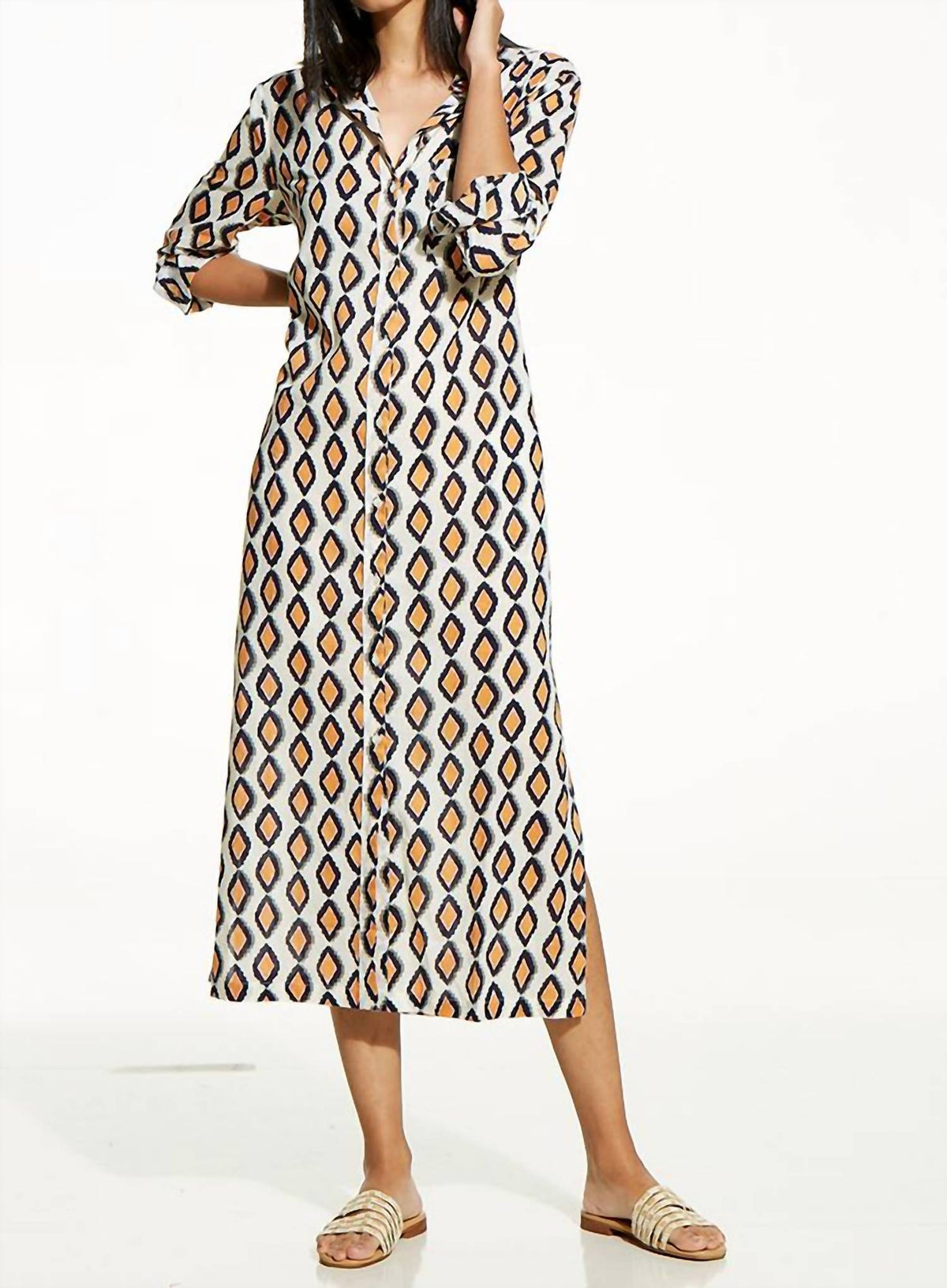 Nic + Zoe - Button front dress
