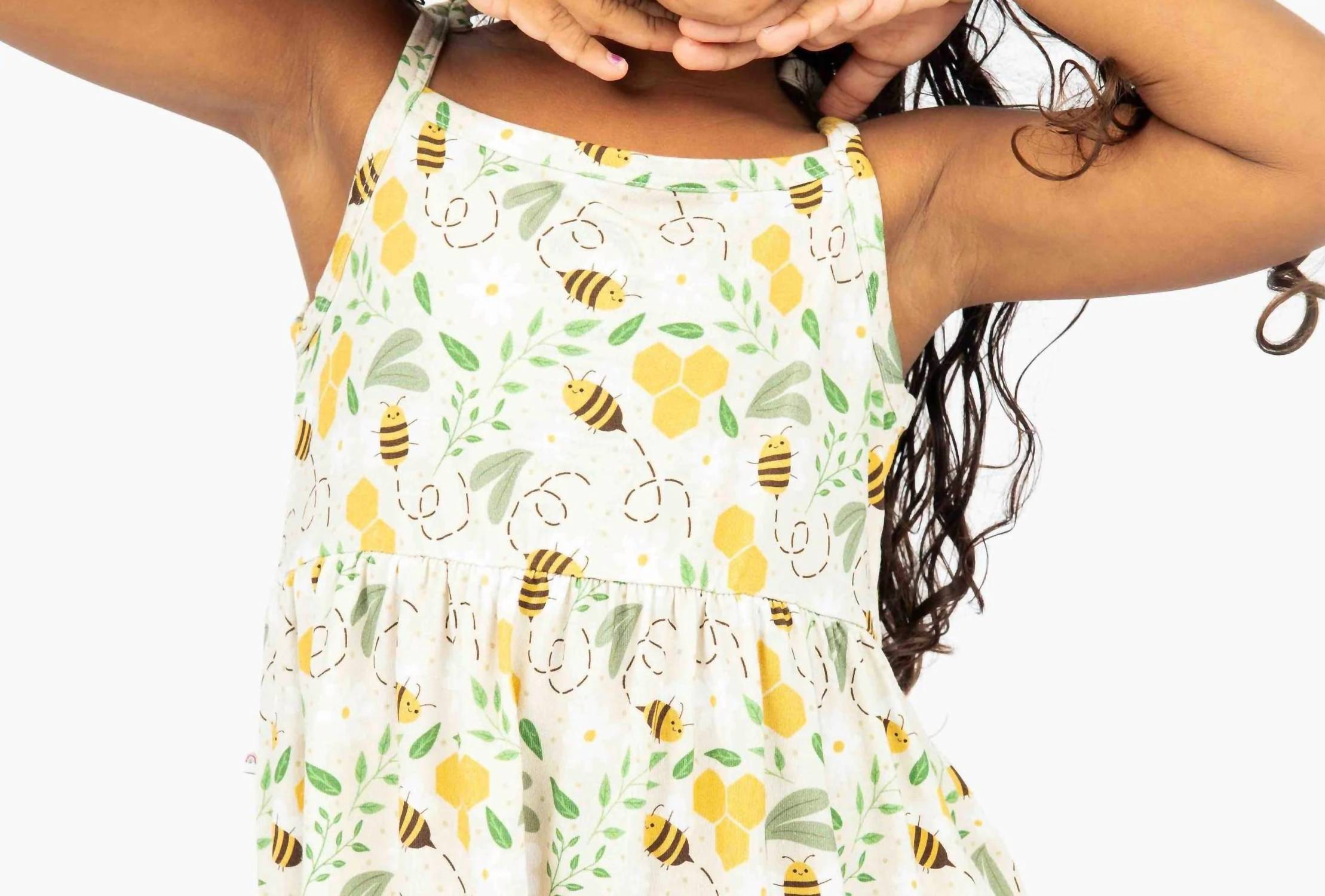 Emerson And Friends - Happy Honey Bees Bamboo Sundress
