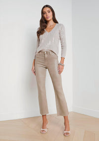 L'Agence - Kendra High Rise Cropped Flare Jean