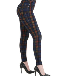 Peter Nygard - Luxe Plaid Piped Jegging