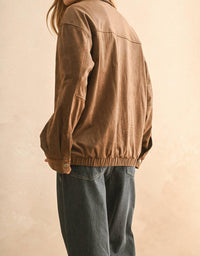 Paige - Oversized Bomber Jacket