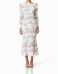 Elliatt - Autumn Long Sleeve Cocktail Dress
