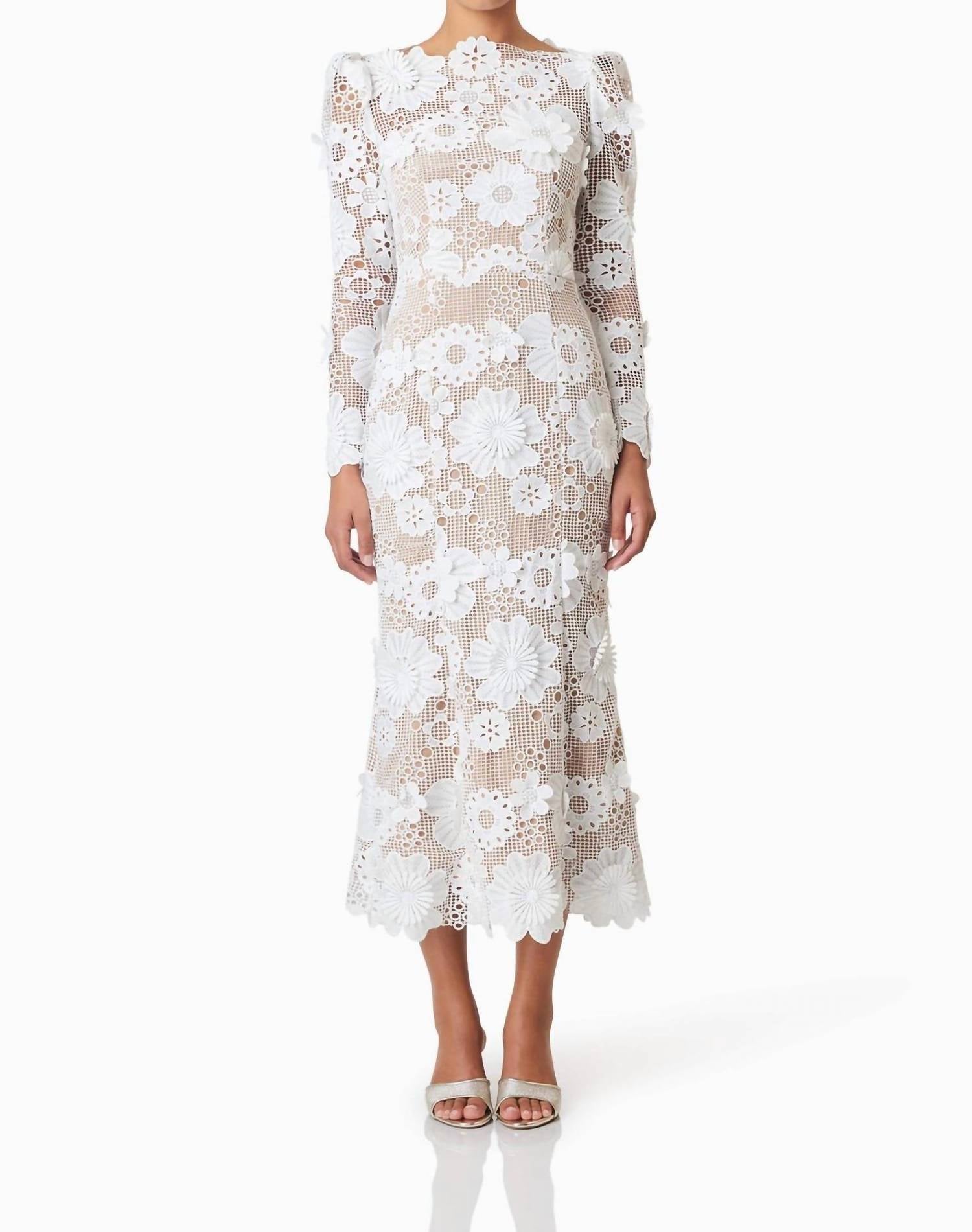 Elliatt - Autumn Long Sleeve Cocktail Dress