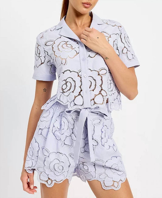 En Saison - Brynlee Belted Shorts