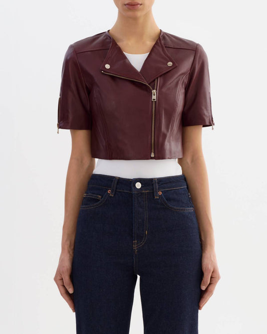 Lamarque - Kirsi Cropped Biker Jacket