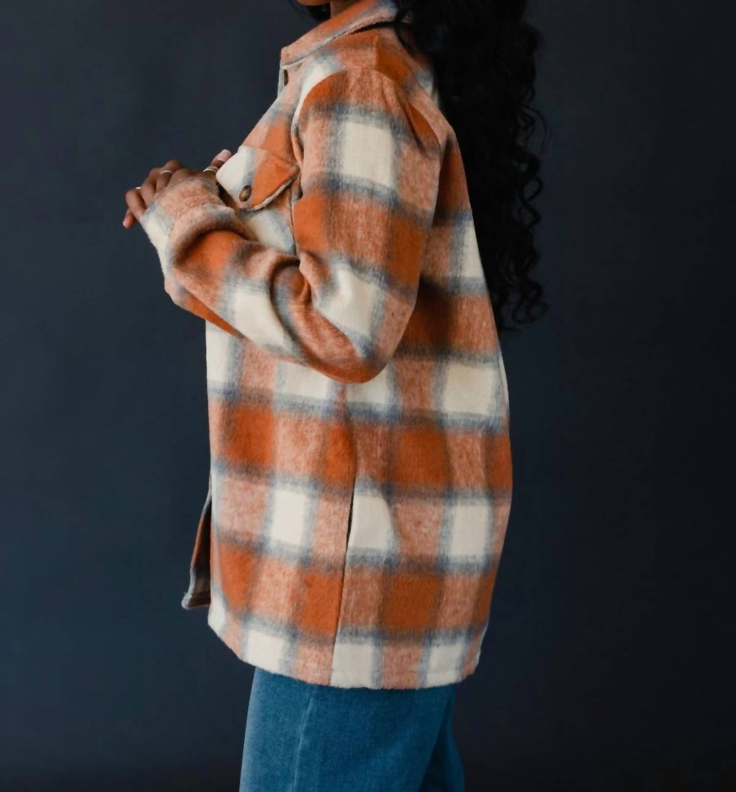 Panache - Greta Plaid Jacket
