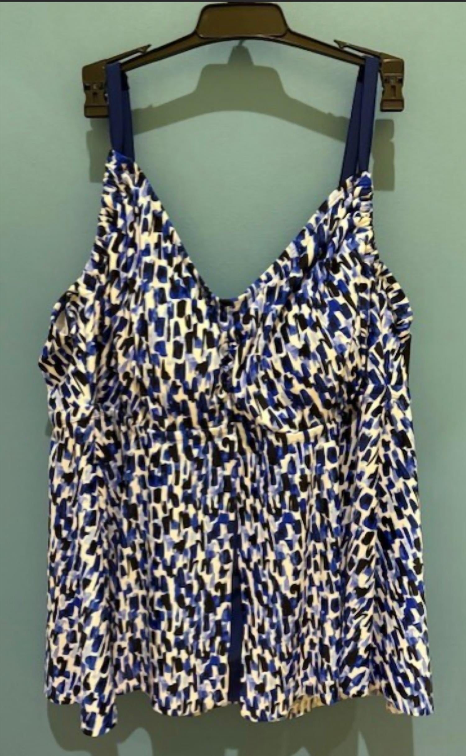 Maxine Of Hollywood - Women's Rain Full Tankini - Plus