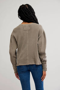 Free People - Lapis Cuff Thermal Long Sleeve Top