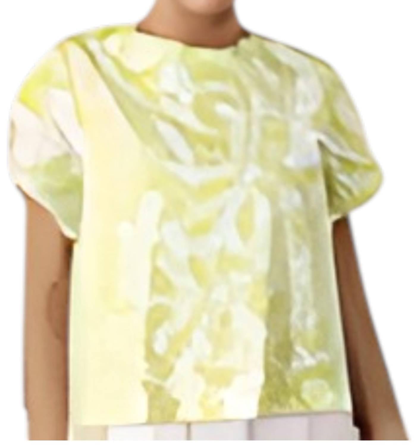 Prosperina - Tyler Brush Strokes Print Top