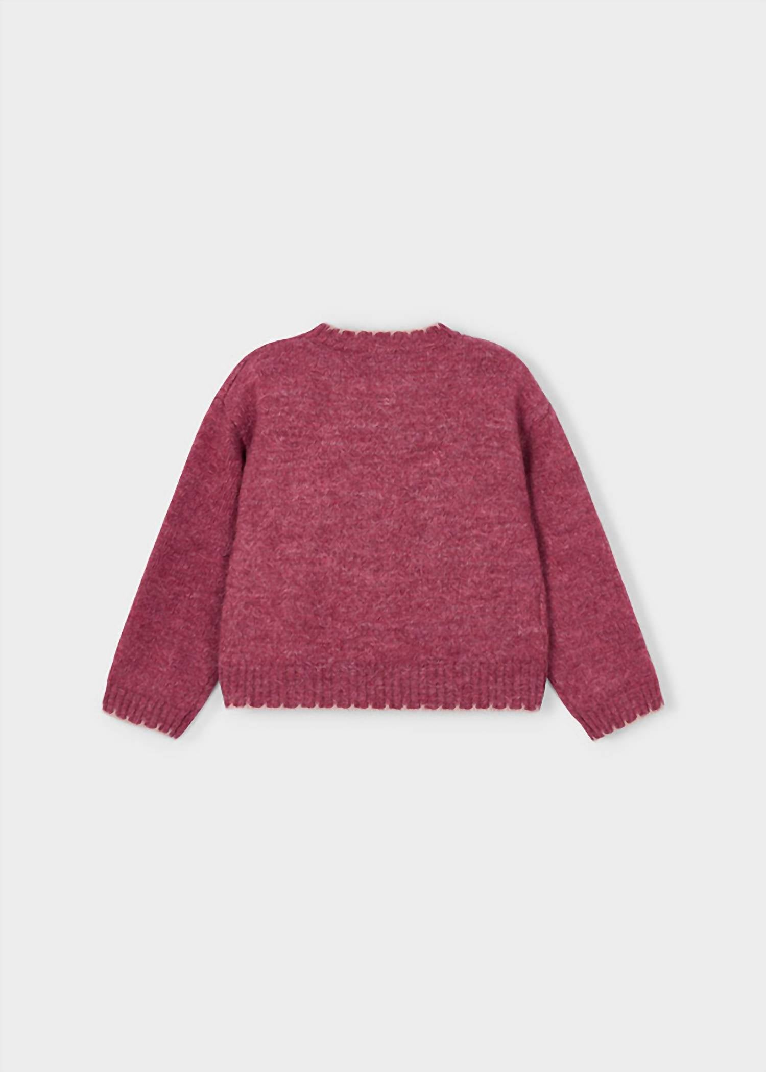 Mayoral - Girls Sequin Crown Sweater