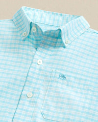 Southern Tide - Boy's Precheck Plaid Coastal Sport Shirt