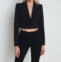 L'Agence - Cora Detachable Bottom Blazer