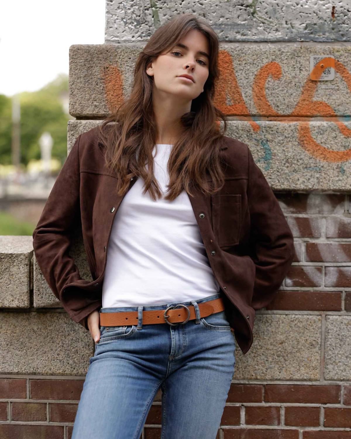 Amsterdam Heritage - Dakota Leather Shirt Jacket