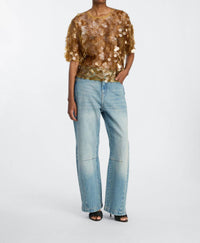 Munthe - Sequin Sheer Blouse