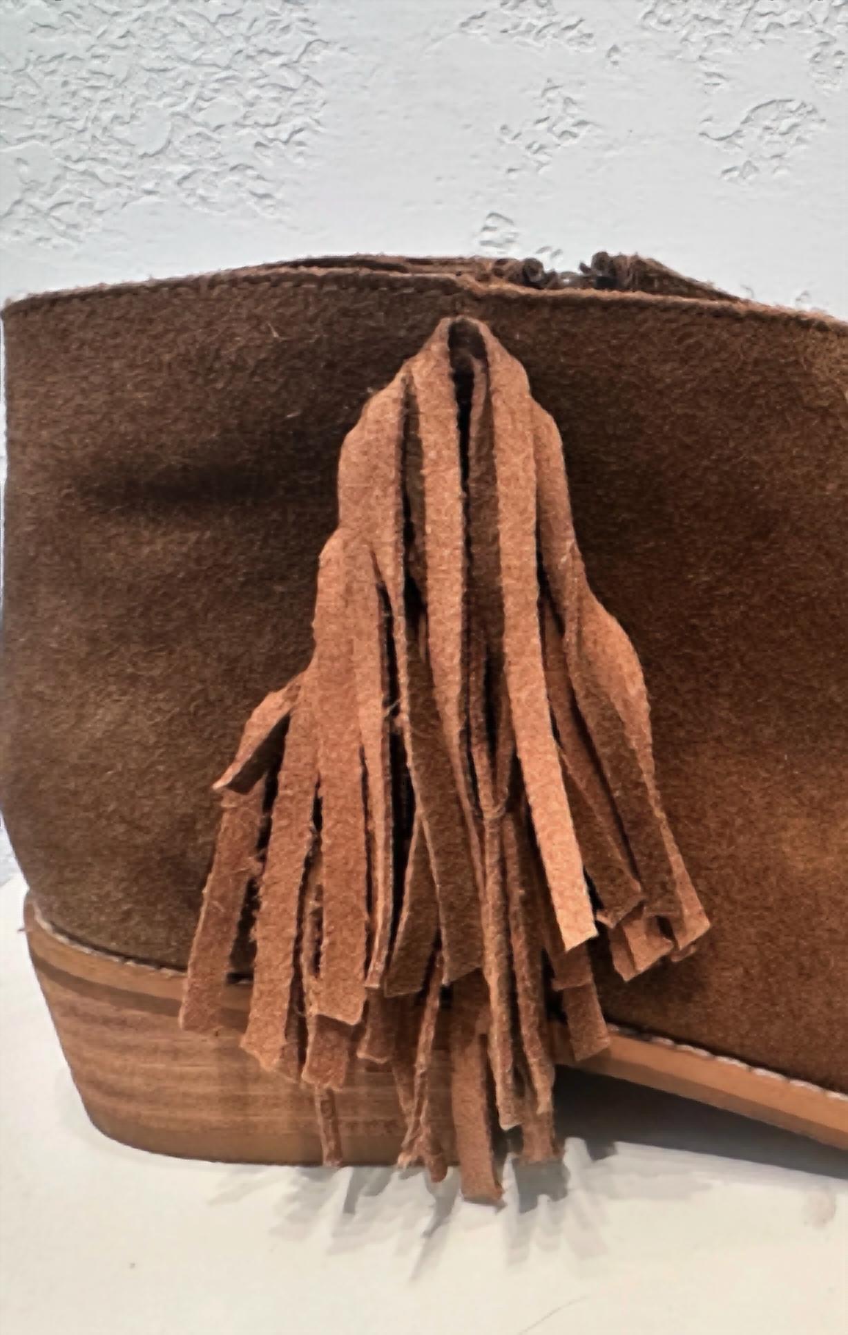 Naughty Monkey Women's Frenchy Boots in tan - women's shoe - alternate view