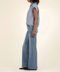 Kut From The Kloth - Gaia Pleat Hem Top