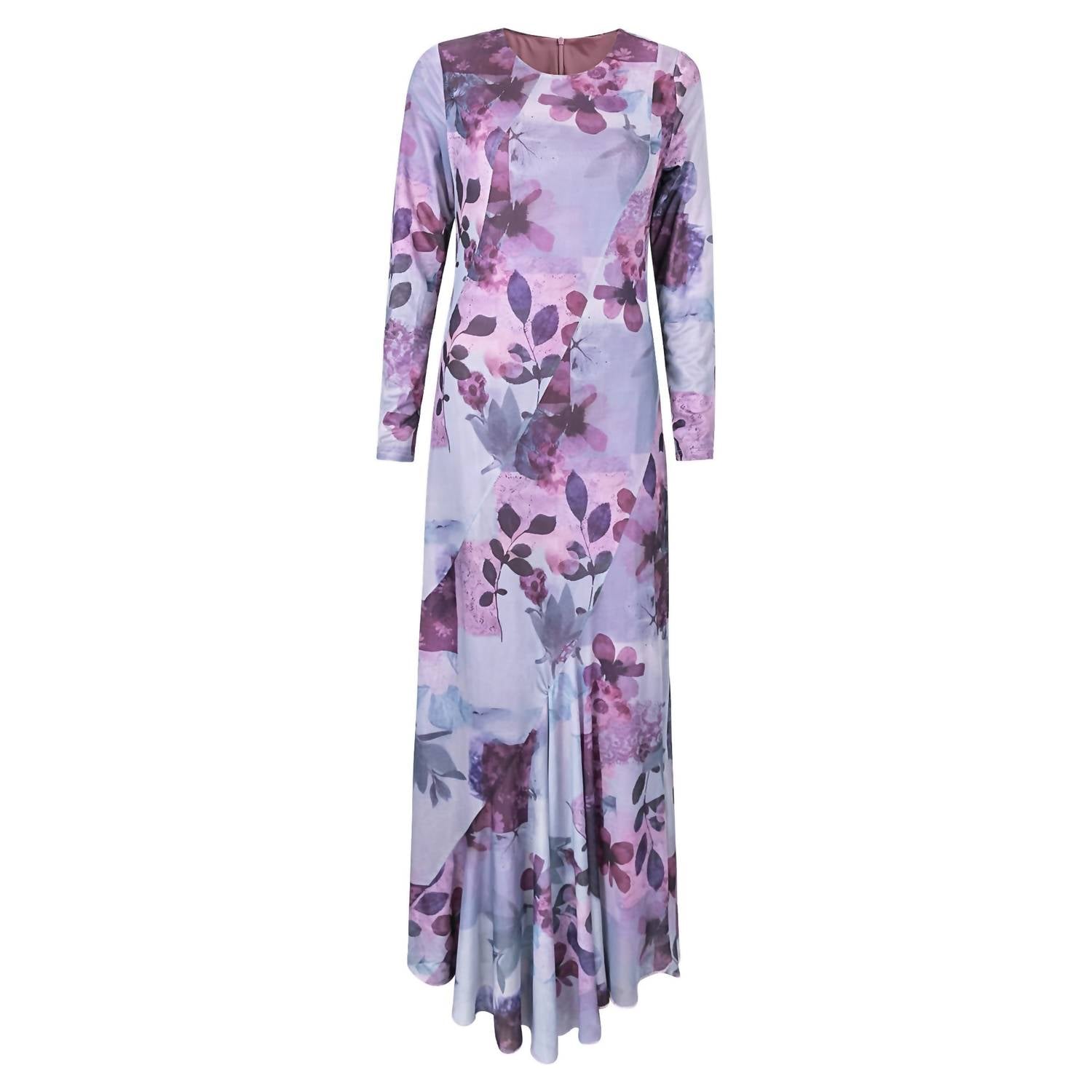 Esteem Couture - Leah Long Sleeve Midi Dress