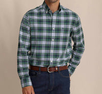 SOUTHERN TIDE Gordon Tartan Skipjack Sport Shirt in salt meadow 1 - men's shirt