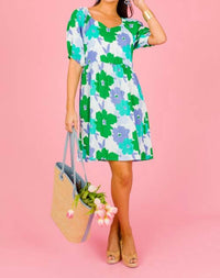 Michelle Mcdowell - Bailey Sweeten Day Puff Sleeve Dress