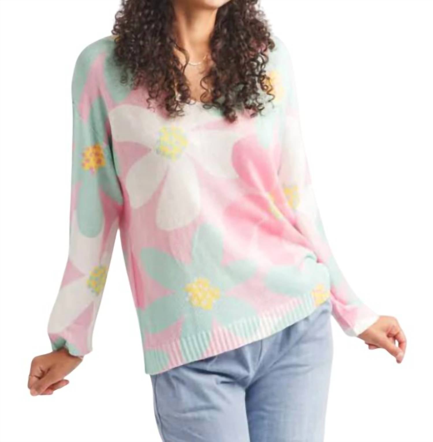 Papillon - Floral Lightweight Sweater