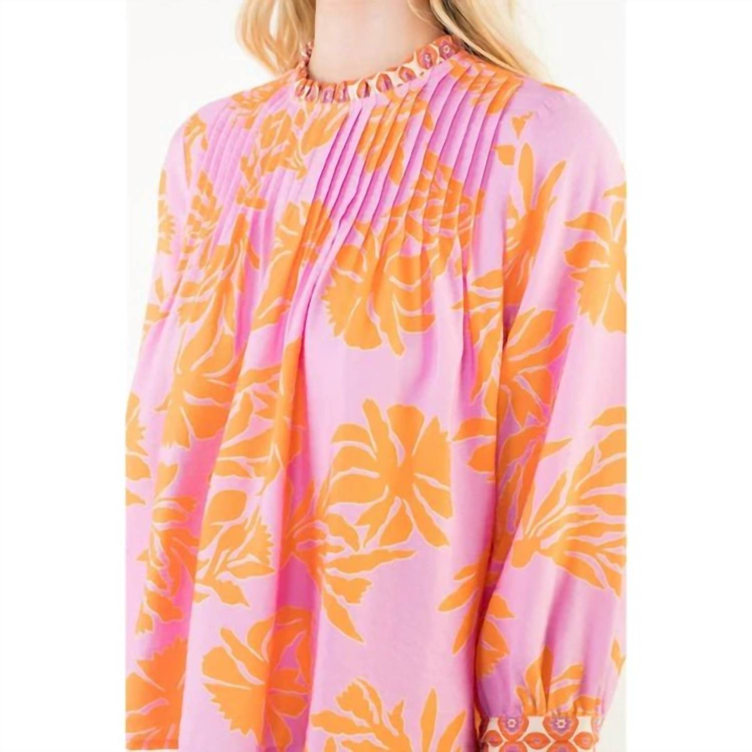 Thml - Long Sleeve Floral Top