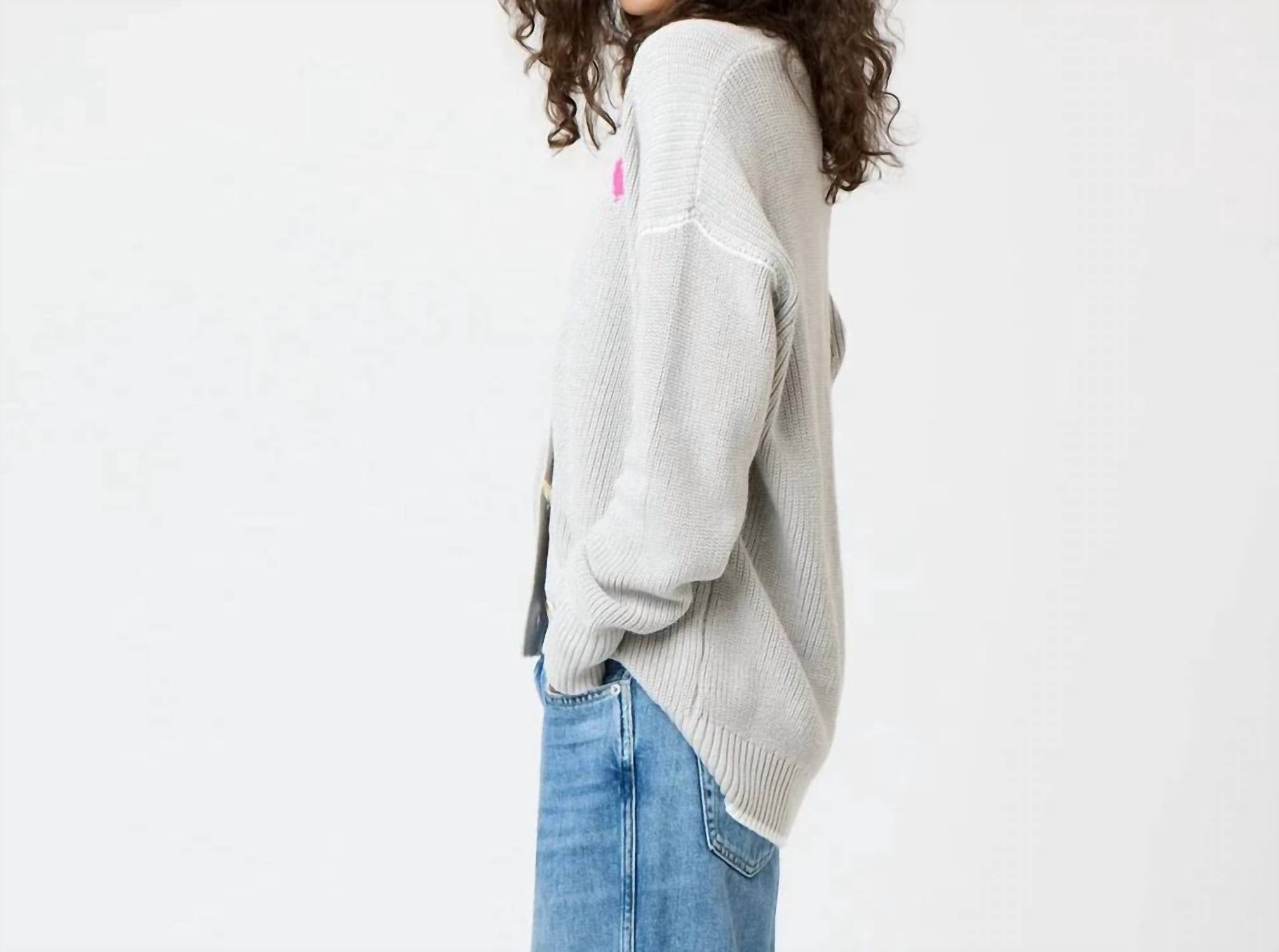 Kerri Rosenthal - Slouchy V-neck Cardigan