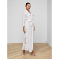 L'Agence - Cameron Silk Shirt Dress