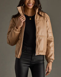 Panache - Cropped Puffer Jacket