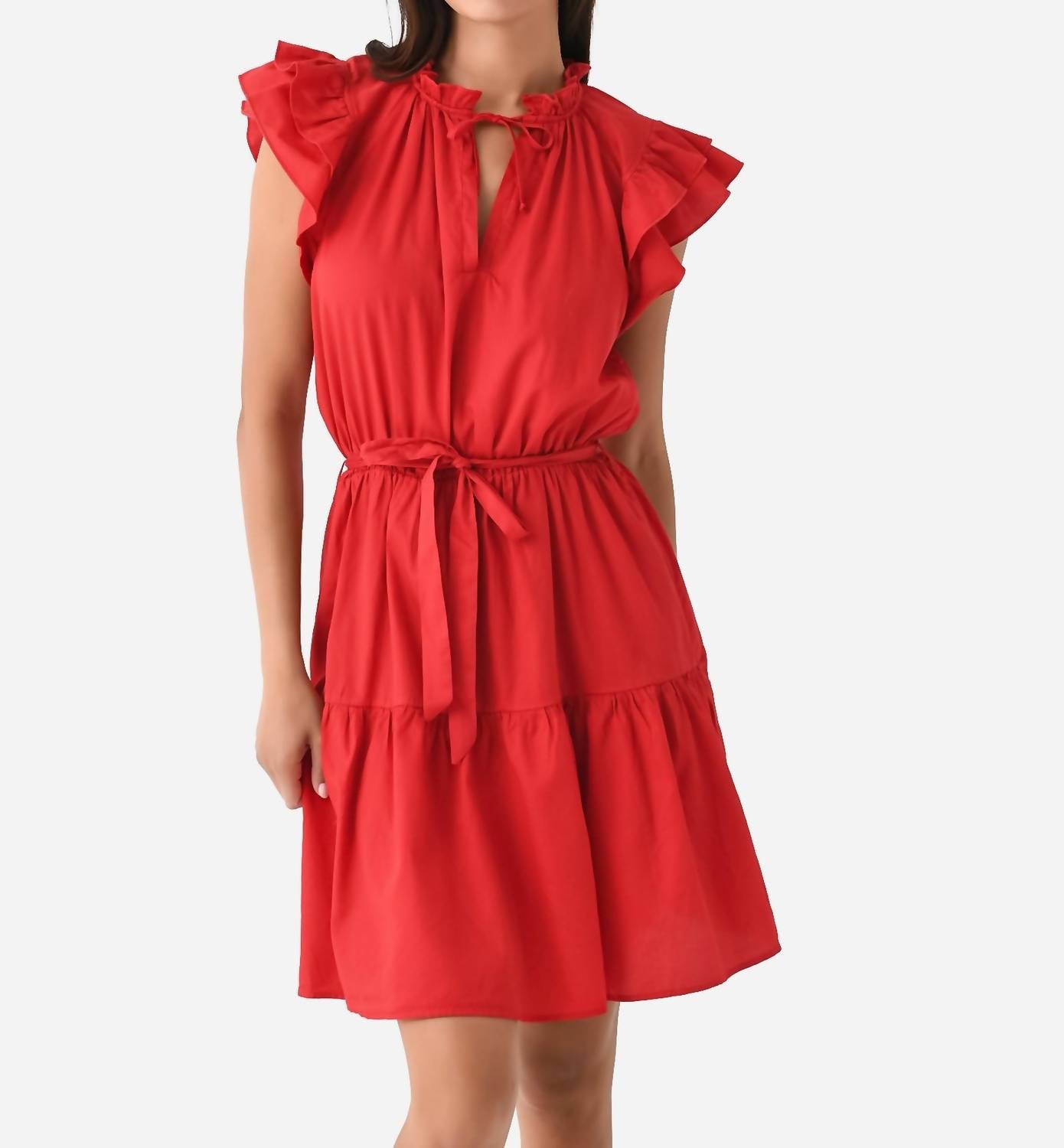 Starkx - Austin V Neck Mini Dress