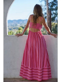 By Together - Daphne Striped Maxi Dress