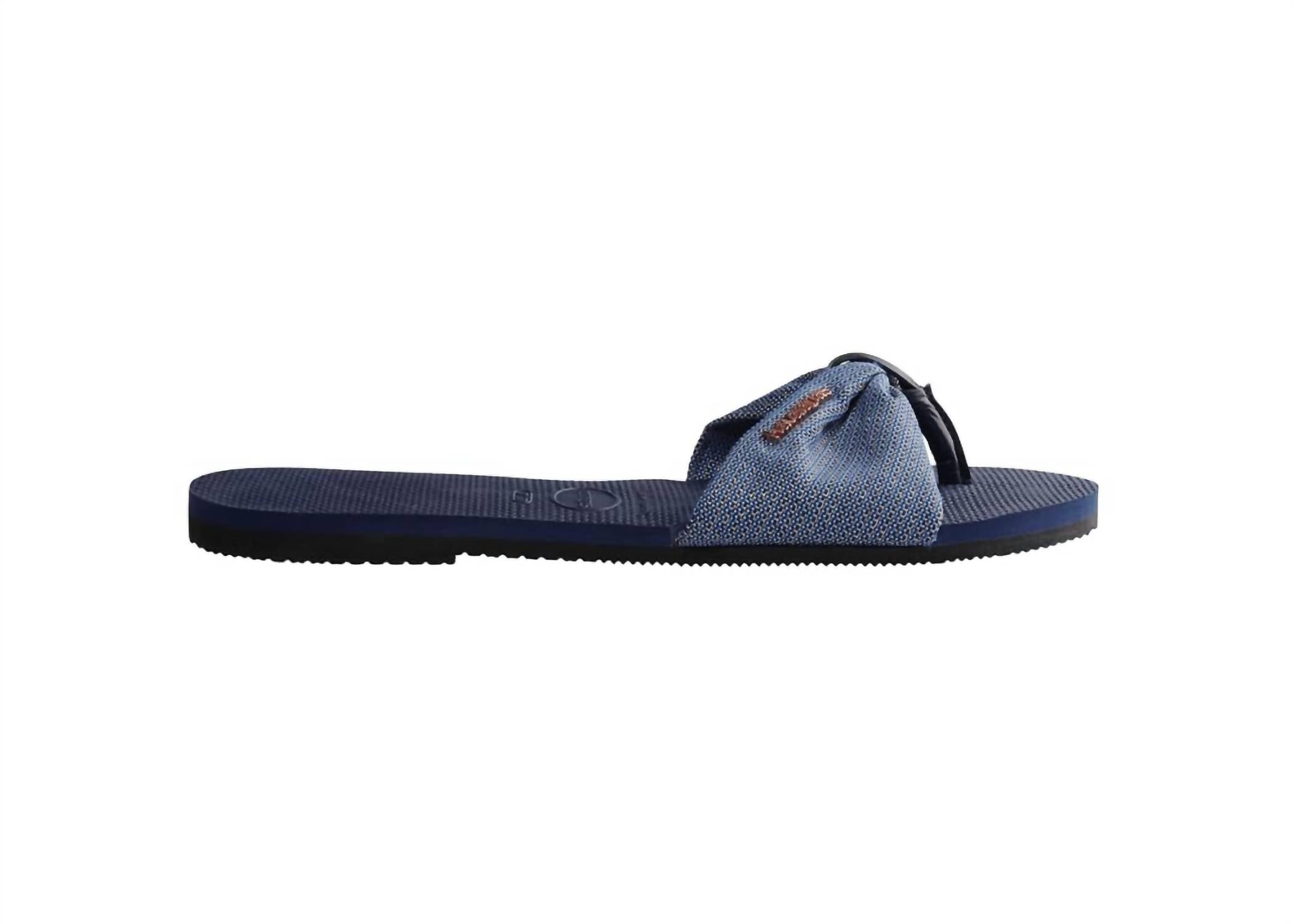 havaianas Women's You St. Tropez Shine Flip Flop Sandal in navy blue - women's sandal - view 5