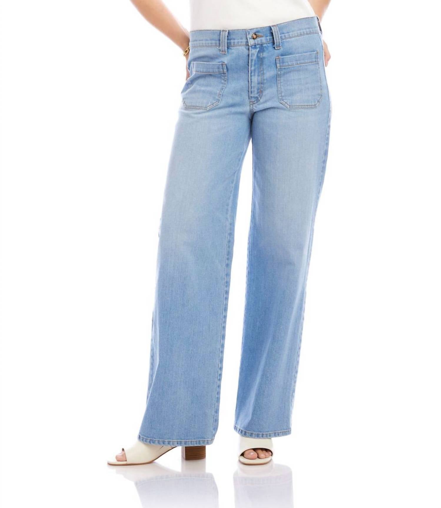 Karen Kane - Lauren Patch Pocket Jeans