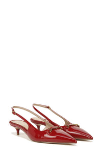 Sam Edelman - Women's Fitzgerald Pointed Toe Slingback Kitten Heeled Pumps