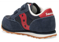 SAUCONY Toddler's Jazz Sneakers in navy red - kids' sneaker - detail view
