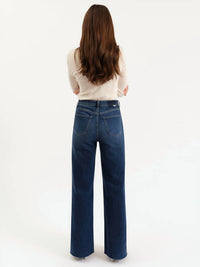 Daze - Far Out High Rise Wide Leg Jeans