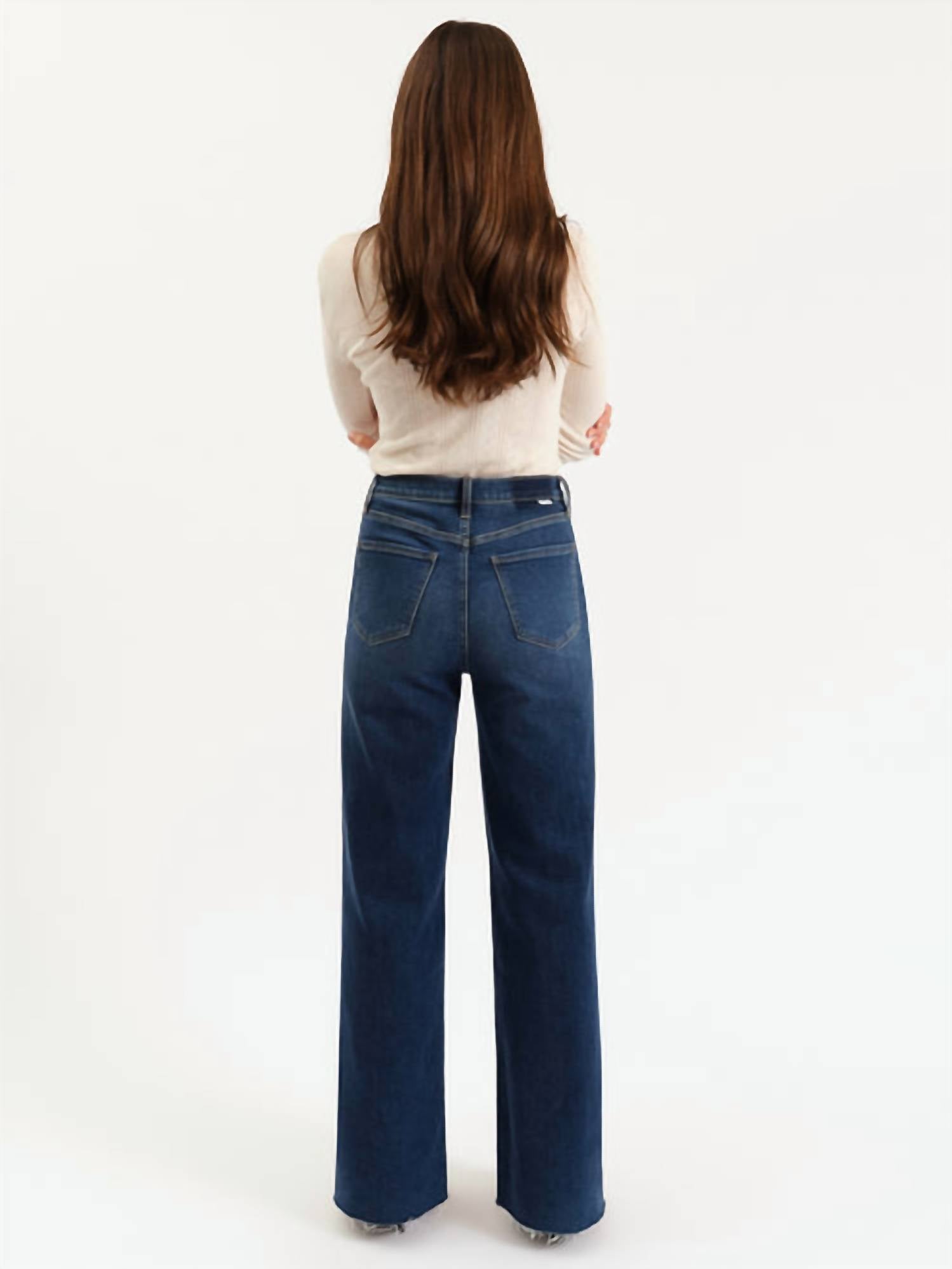 Daze - Far Out High Rise Wide Leg Jeans
