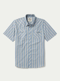Schaefer Outfitter - Short Sleeve Vintage Cotton Pearl Snap Shirt