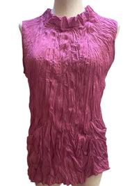 Shana Apparel - Women's Crinkle Top With Pockets