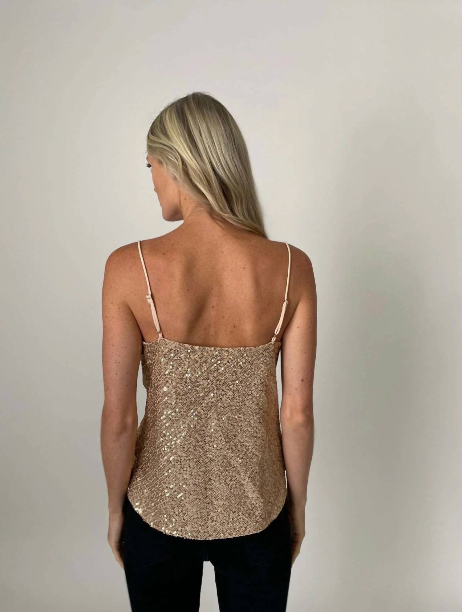 New Year Sequin Tank