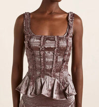 Damson Madder - Raphi Scoop Neck Cami