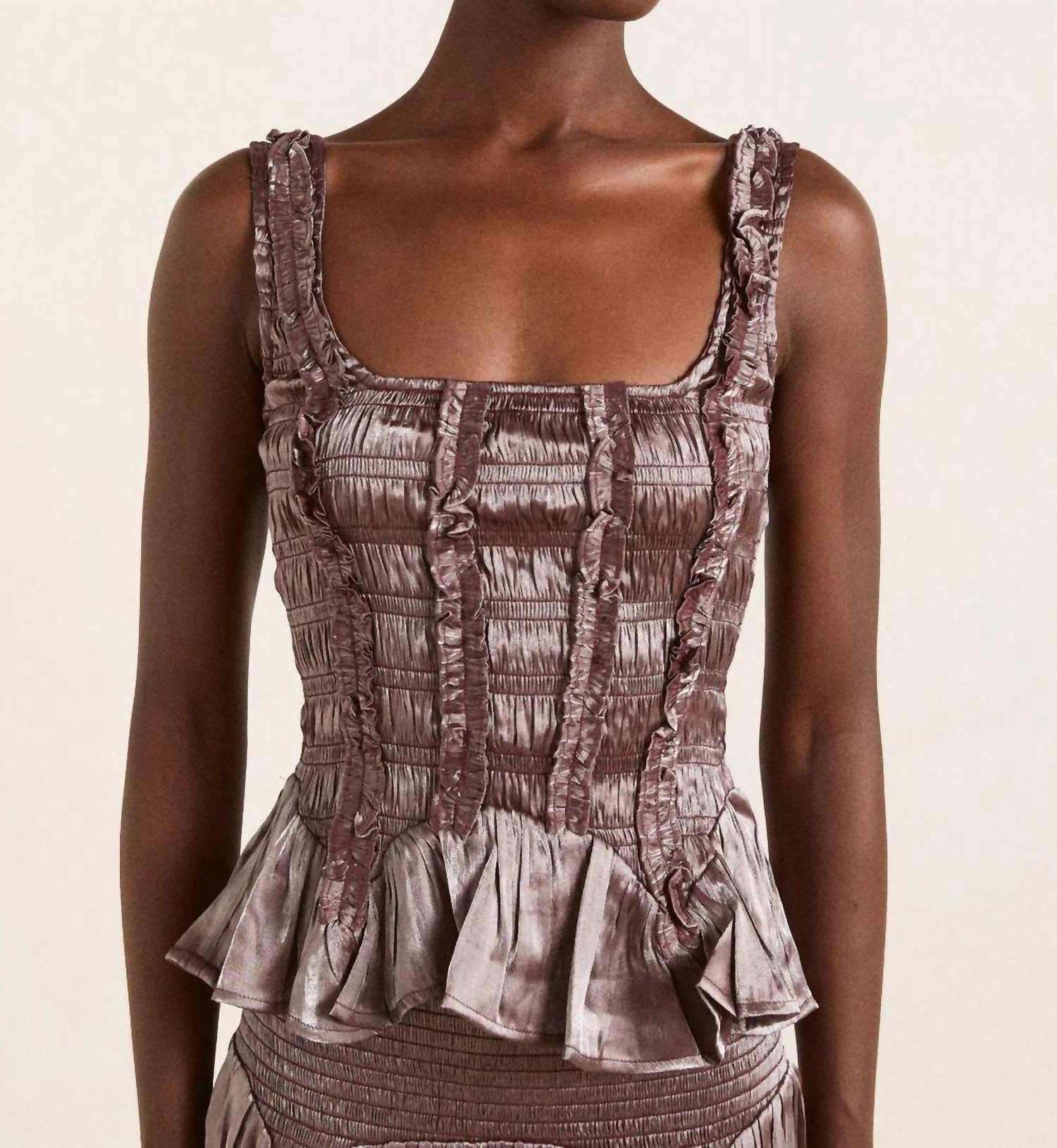 Damson Madder - Raphi Scoop Neck Cami