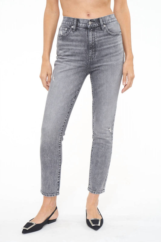 Kate High Rise Slim Straight Jean