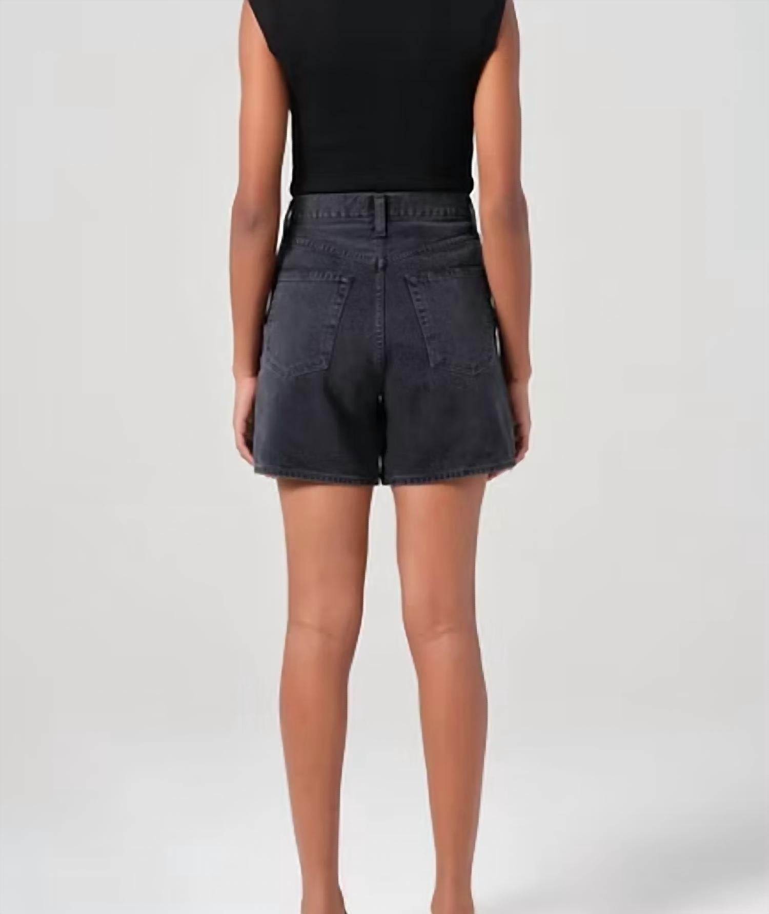 Agolde - Women's V-waist Denim Short