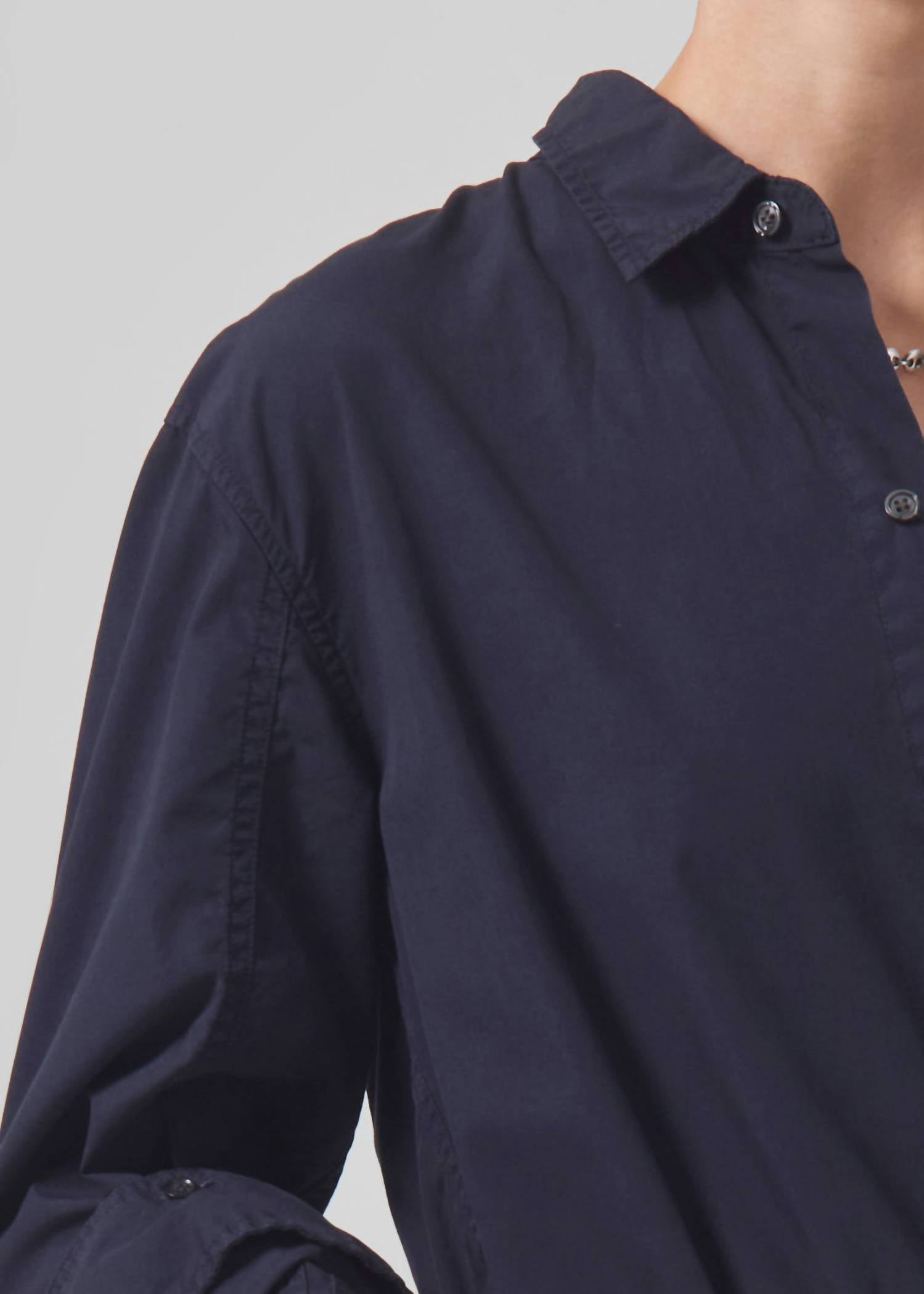 Citizens Of Humanity - Kayla Shrunken Poplin Shirt
