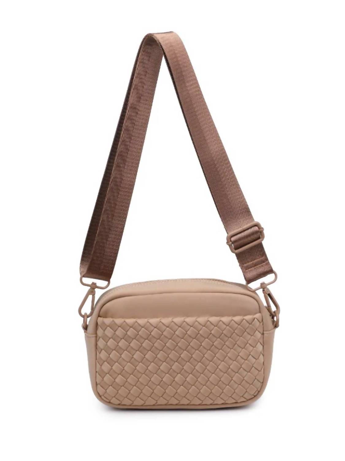 Sol And Selene - Women's Inspiration Woven Crossbody Bag