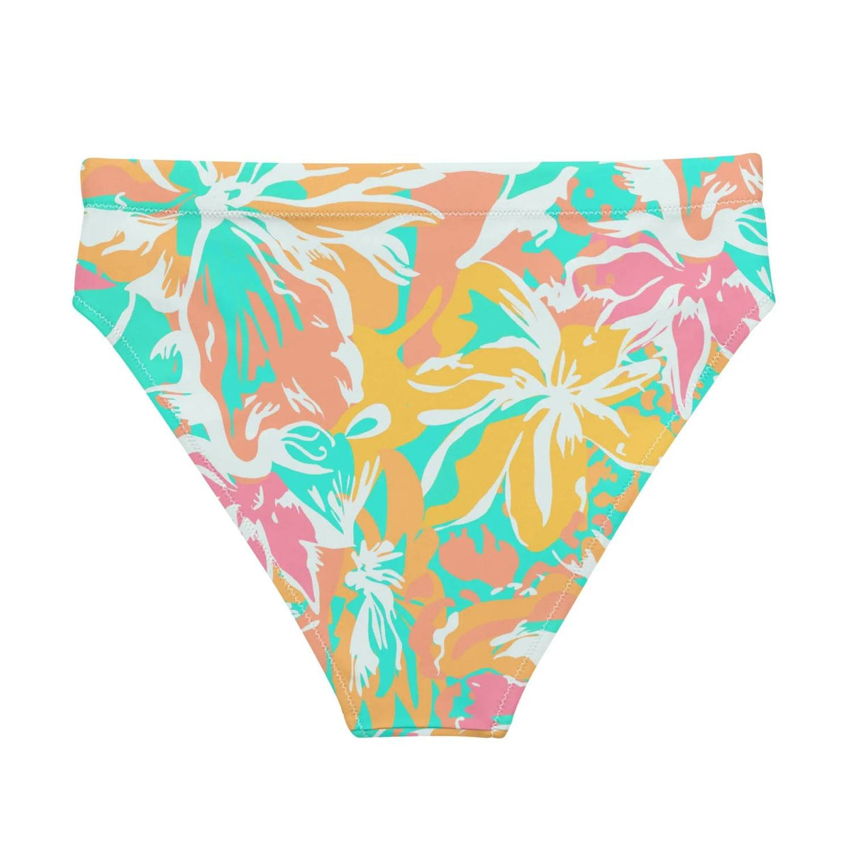 Coastal Cool - Women's High Waist Bikini Bottom