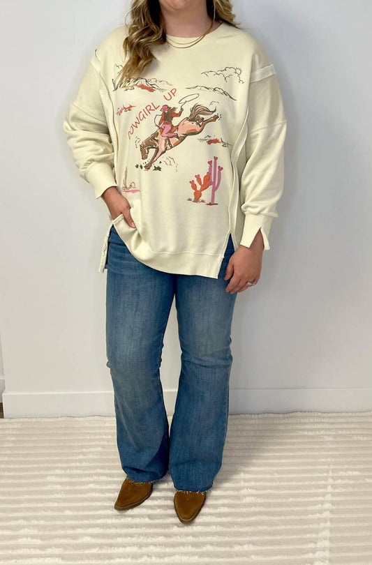 Blakeley - Ranch Girl Crew Pullover