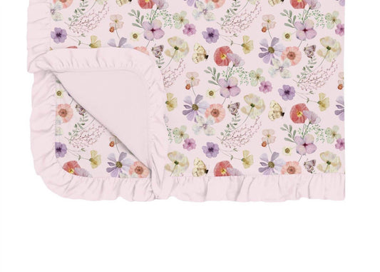 Kickee - Ruffle Toddler Blanket