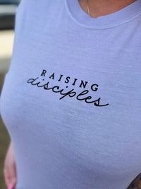 Scripted Pearl - Raising Disciples Embroidered T-Shirt