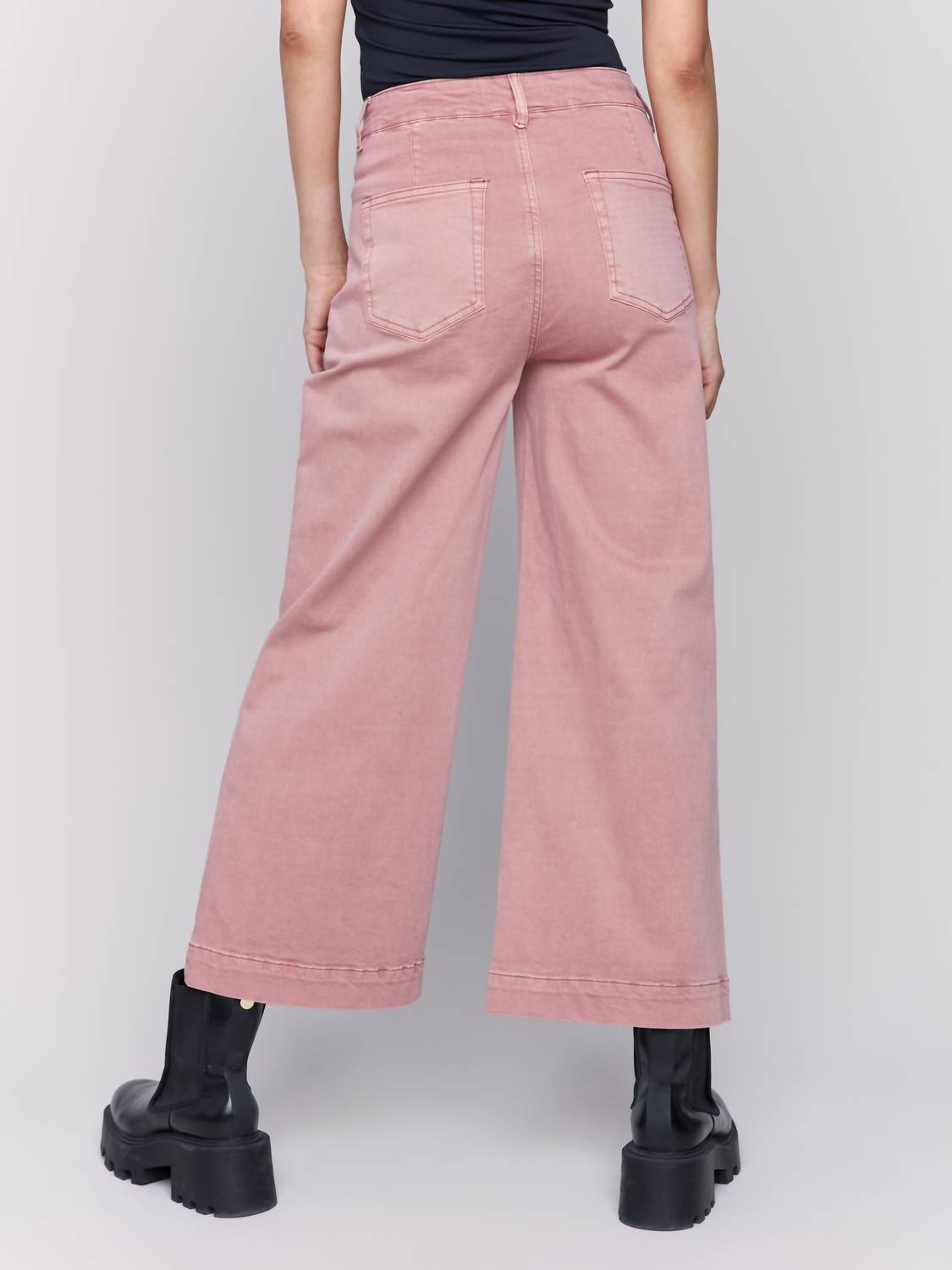 Charlie B - Cropped Flare Leg Pants